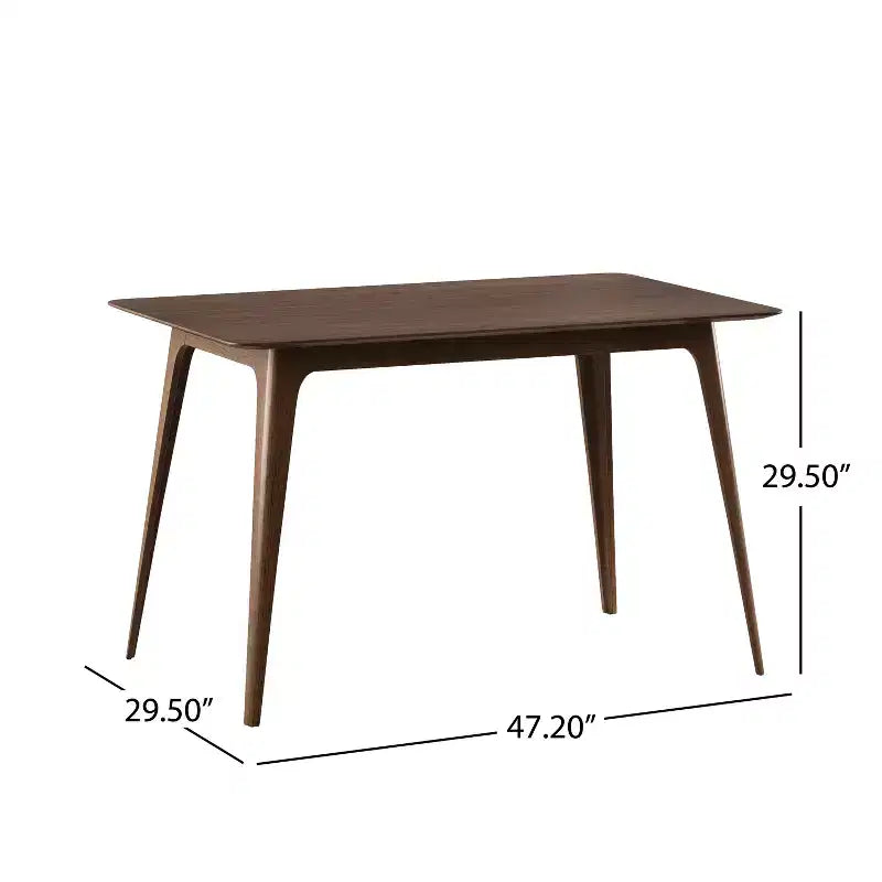 Ensemble de salle à manger 5 pièces en tissu rembourré Christopher Knight Home Francie Mid-Century Modern