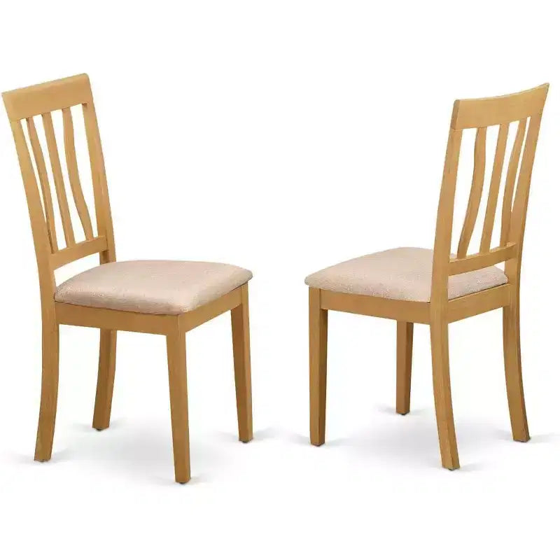 HomeStock Belmont – Ensemble dinette de cuisine, table et chaises de salle à manger, chêne