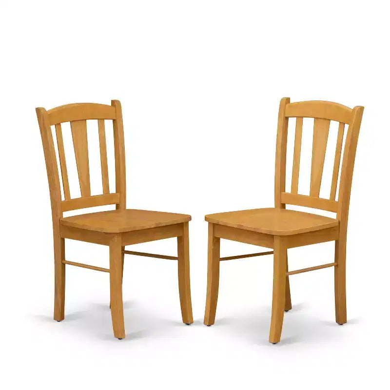 HomeStock Belmont – Ensemble table de cuisine et chaises de salle à manger, chêne