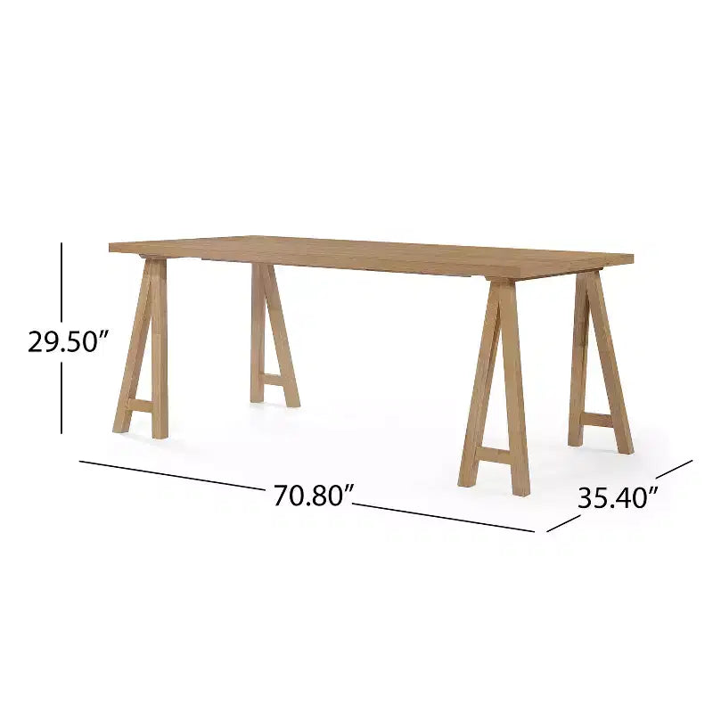 Ensemble de salle à manger 5 pièces Christopher Knight Home Anise en bois et tissu style milieu du siècle