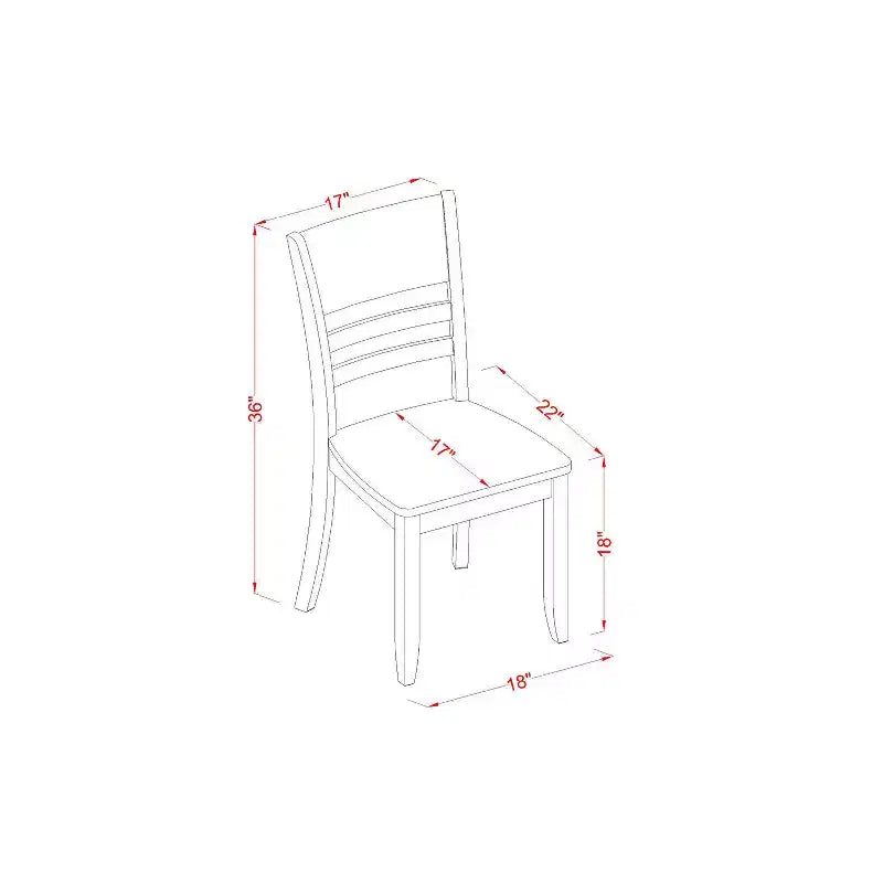 Ensemble de salle à manger élégant - Table et chaises