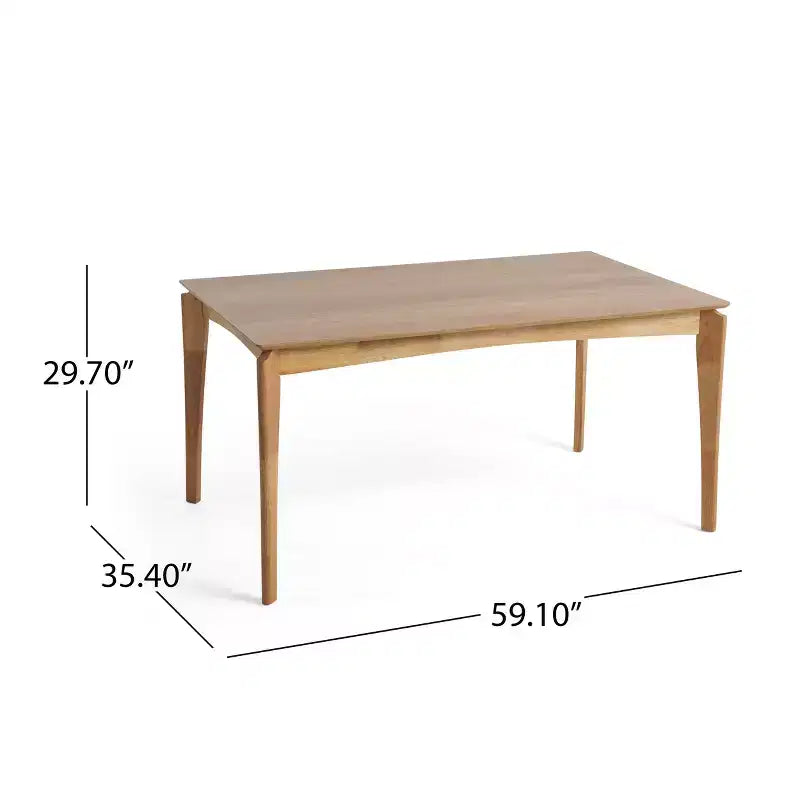 Christopher Knight Home Harrison, ensemble de salle à manger 5 pièces en bois, style moderne milieu de siècle, avec 4 fauteuils rembourrés