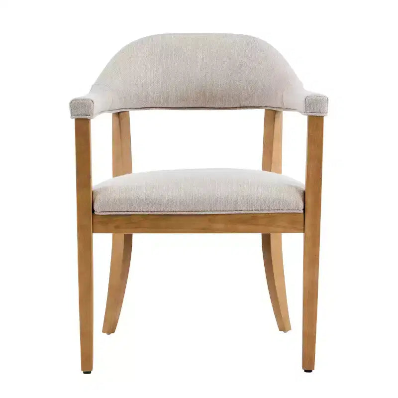 Christopher Knight Home Harrison, ensemble de salle à manger 5 pièces en bois, style moderne milieu de siècle, avec 4 fauteuils rembourrés