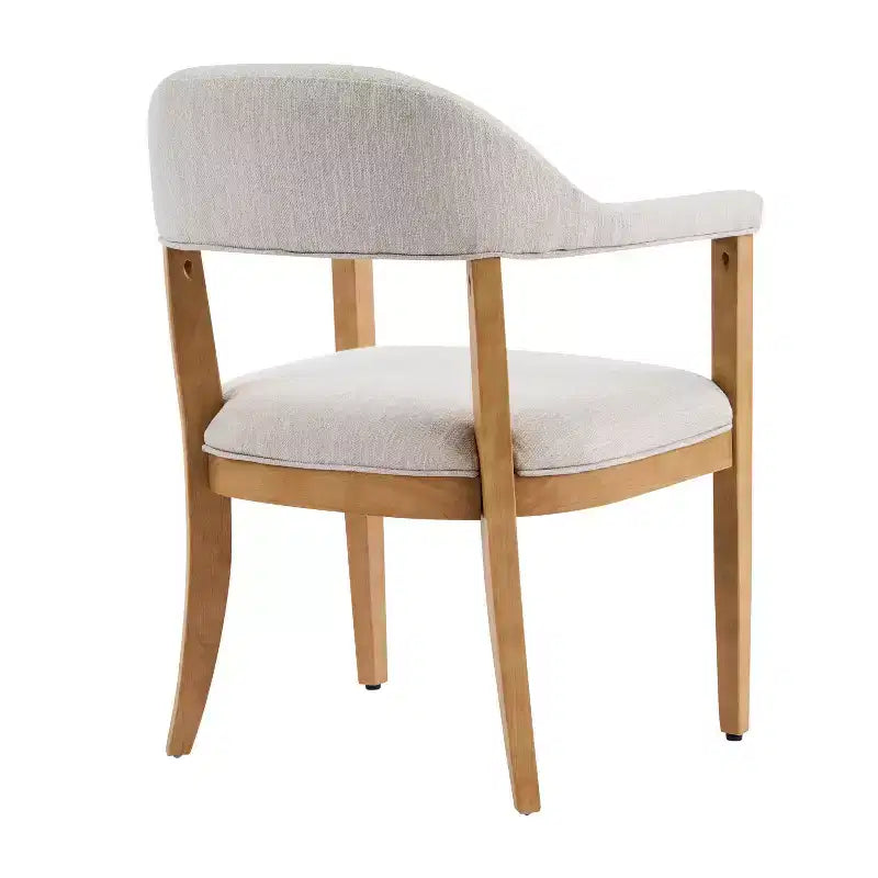 Christopher Knight Home Harrison, ensemble de salle à manger 5 pièces en bois, style moderne milieu de siècle, avec 4 fauteuils rembourrés