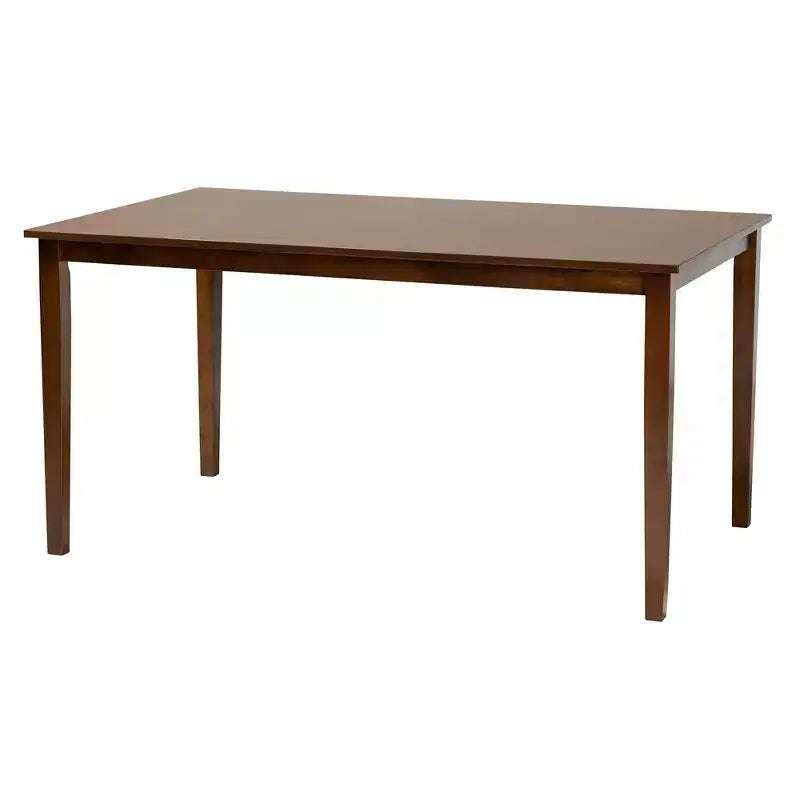 Ensemble de salle à manger Baxton Studio Genesis moderne en tissu et bois