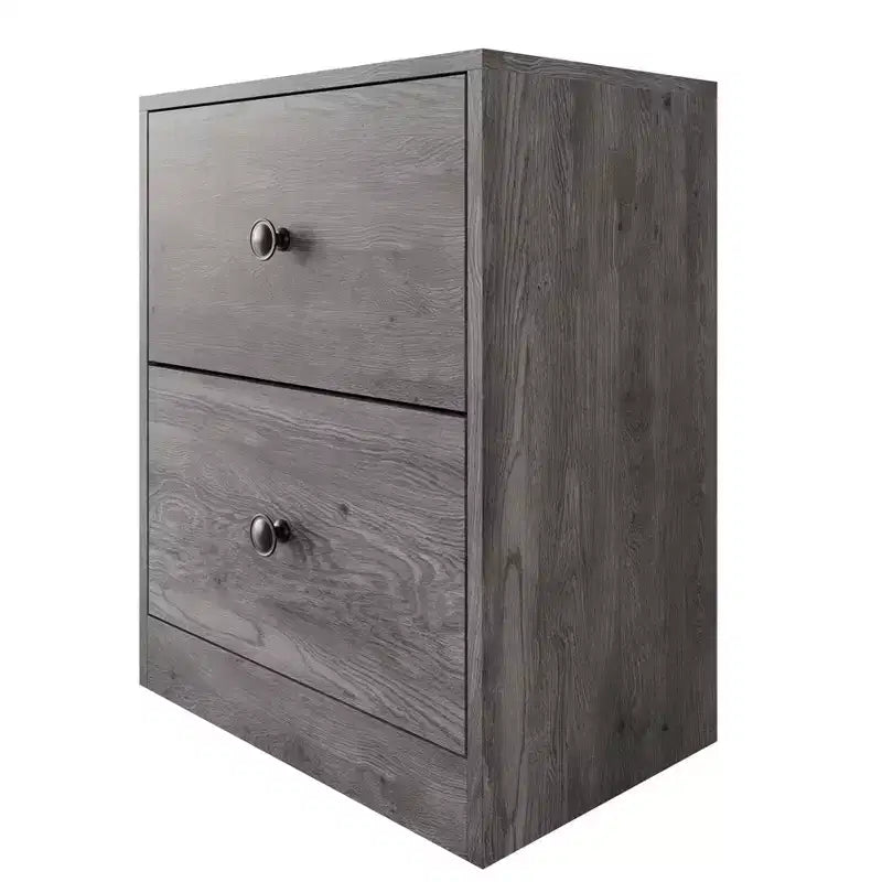Lit panneau Sara Home Design avec 2 tables de chevet gris