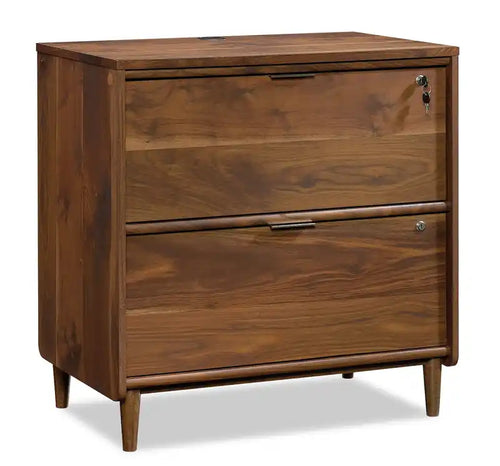 Clifford Place 29.53 Commercial Grade 2-Drawer Filing Cabinet - Gr& Walnut