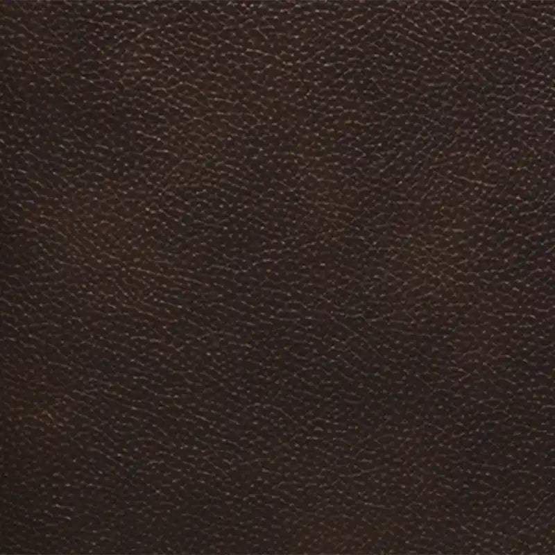 Causeuse en cuir véritable de 63 po avec capitonnage à boutons