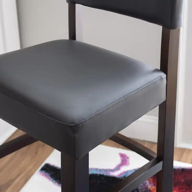 Tabouret de bar en similicuir