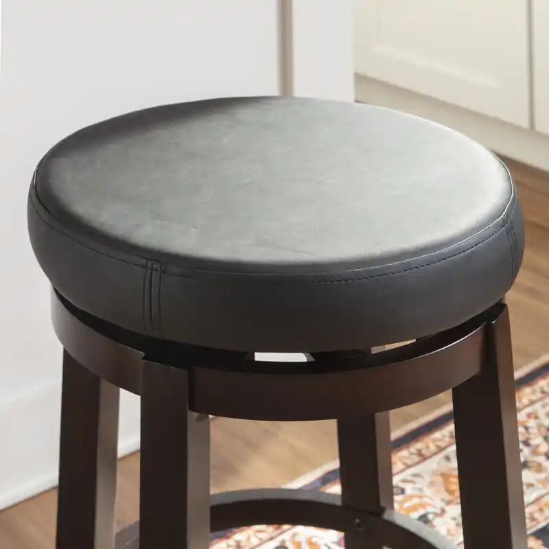 Tabouret de bar en similicuir