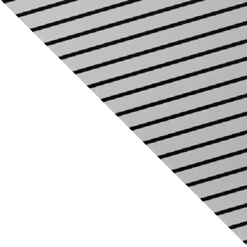 33.66 Bibliothèque basse à 5 étagères - Blanc et Zèbre