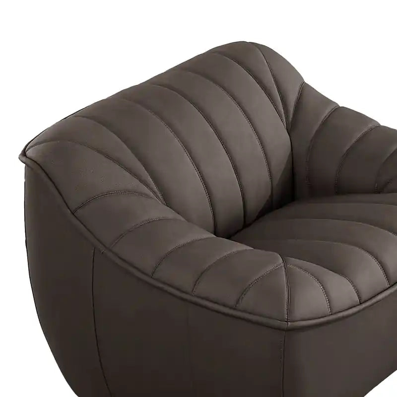 Fauteuil en cuir