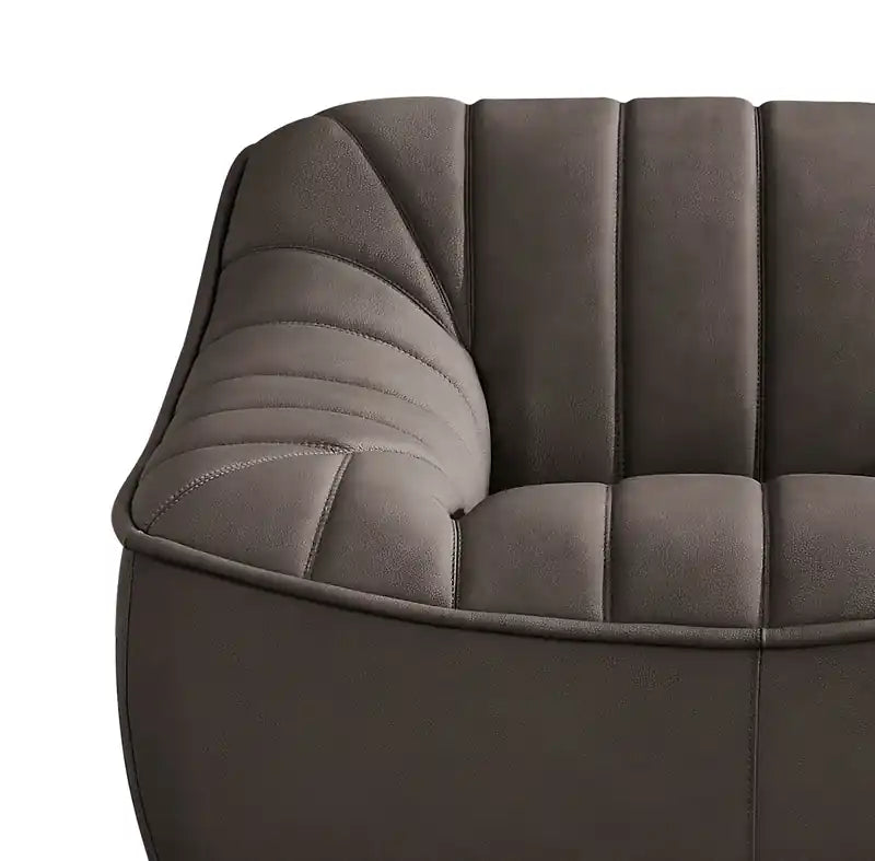 Fauteuil en cuir