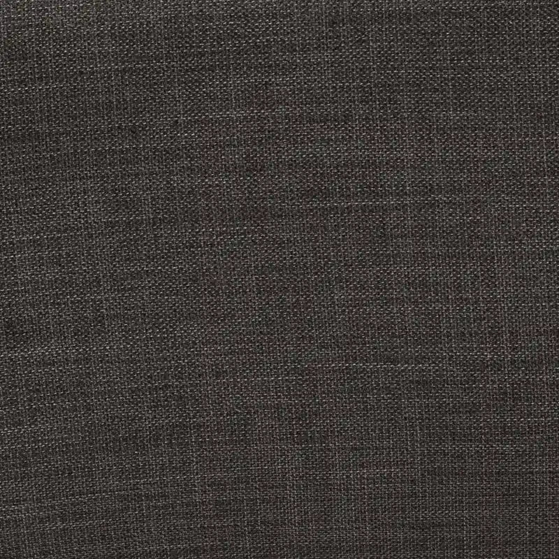 Canapé Condo en Tissu Effet Lin avec Pieds en Bois - Gris Anthracite