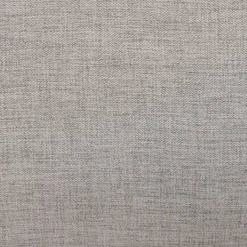 Canapé Condo en Tissu Effet Lin avec Pieds en Bois - Gris Anthracite