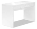 Hobson 47.25 Office Desk - Glossy White