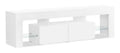 Maggie 63 Modern TV Stand with Storage and Cable Management for TVs up to 70- White