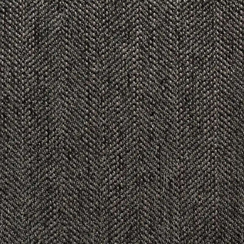 36 Chaise en tissu avec pieds en bois - Gris anthracite