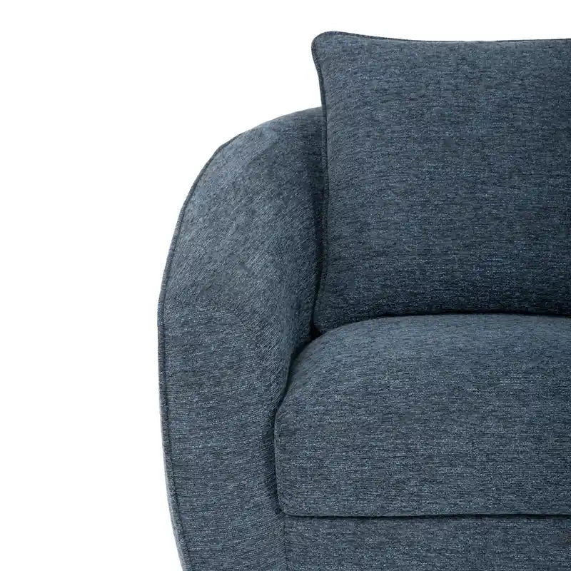 Fauteuil pivotant en tissu 34,5 po