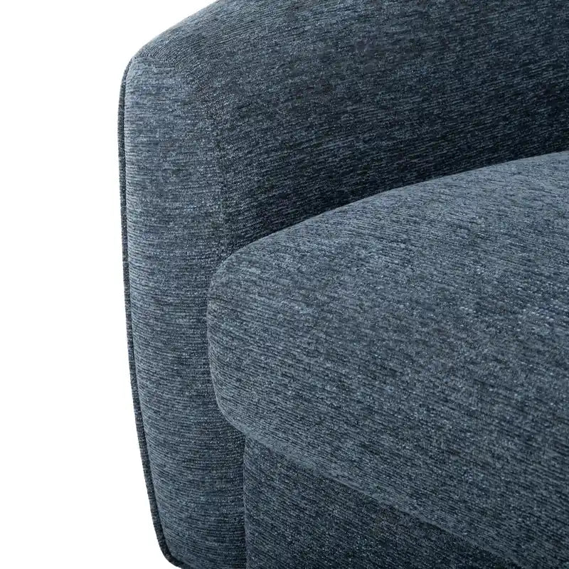 Fauteuil pivotant en tissu 34,5 po