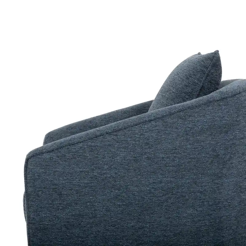 Fauteuil pivotant en tissu 34,5 po