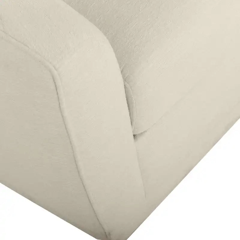 Fauteuil pivotant en tissu 34,5 po