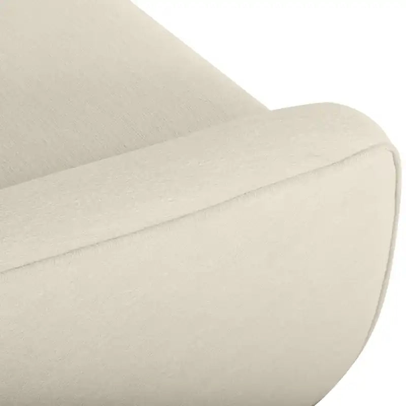 Fauteuil pivotant en tissu 34,5 po
