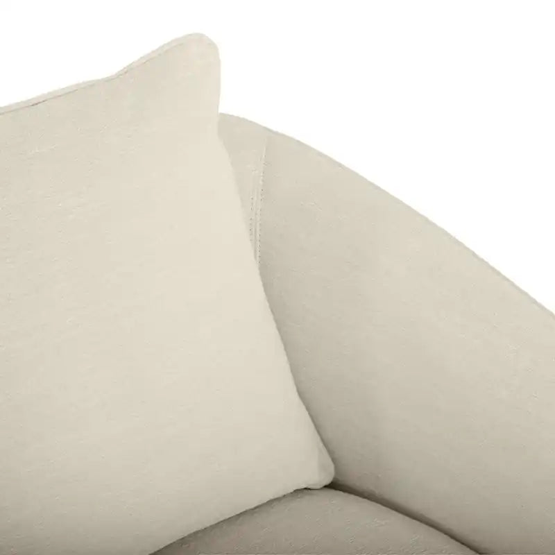 Fauteuil pivotant en tissu 34,5 po