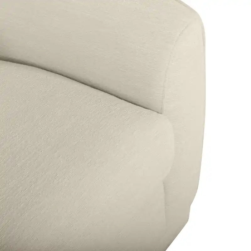 Fauteuil pivotant en tissu 34,5 po