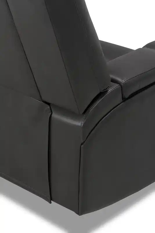 36.8 Fauteuil inclinable imitation cuir avec accoudoirs de rangement